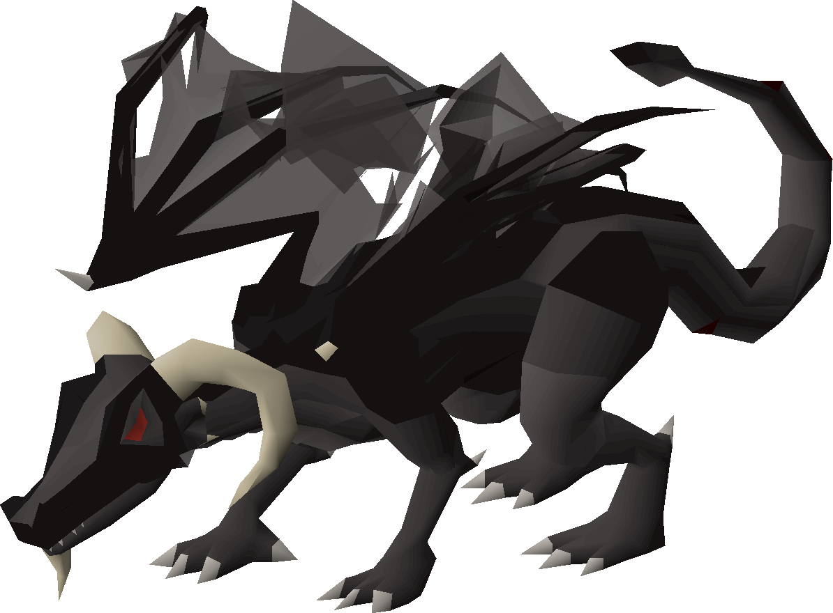 Brutal black dragon